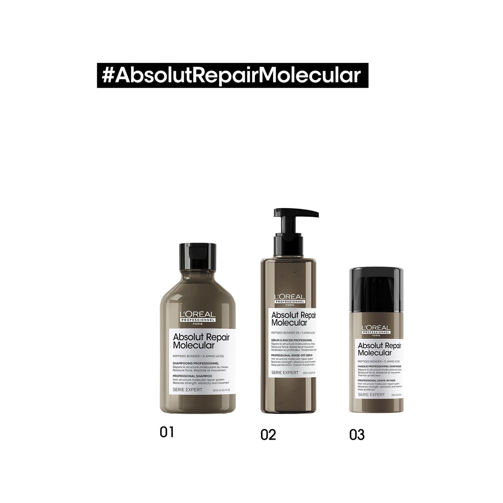L'Oréal Professionnel AbsRepairMolecular Shampoo Serie Expert Absolut Repair Molecular Shampoo
