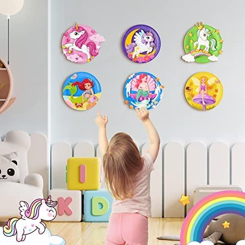 Activity-board Einhorn Geschenke für Mädchen, Spielzeug Basteln