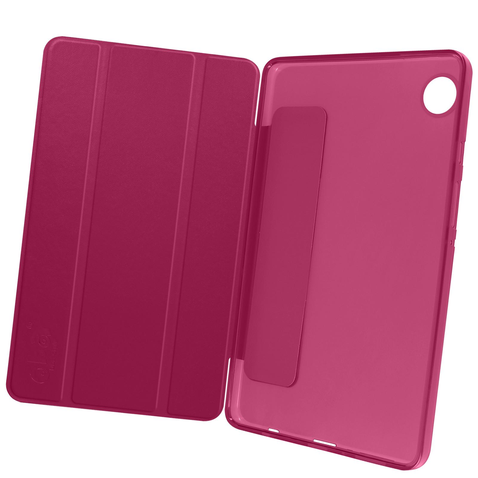Avizar Samsung Tab A9 Klappbares Etui Fuchsia