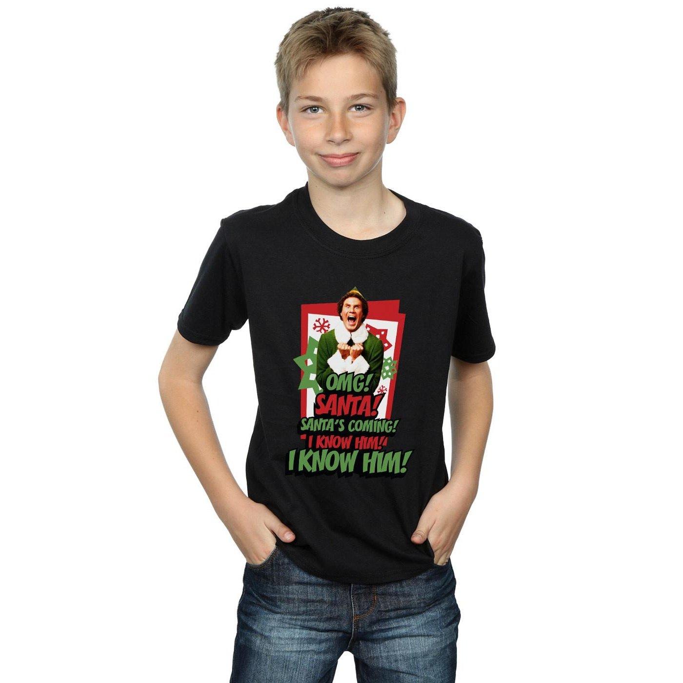 Elf OMG Santa TShirt