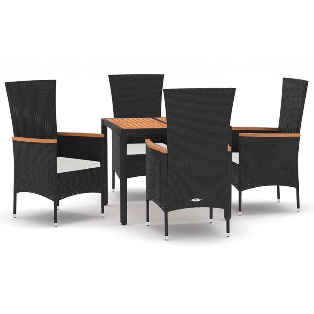 VidaXL Garten essgruppe poly-rattan