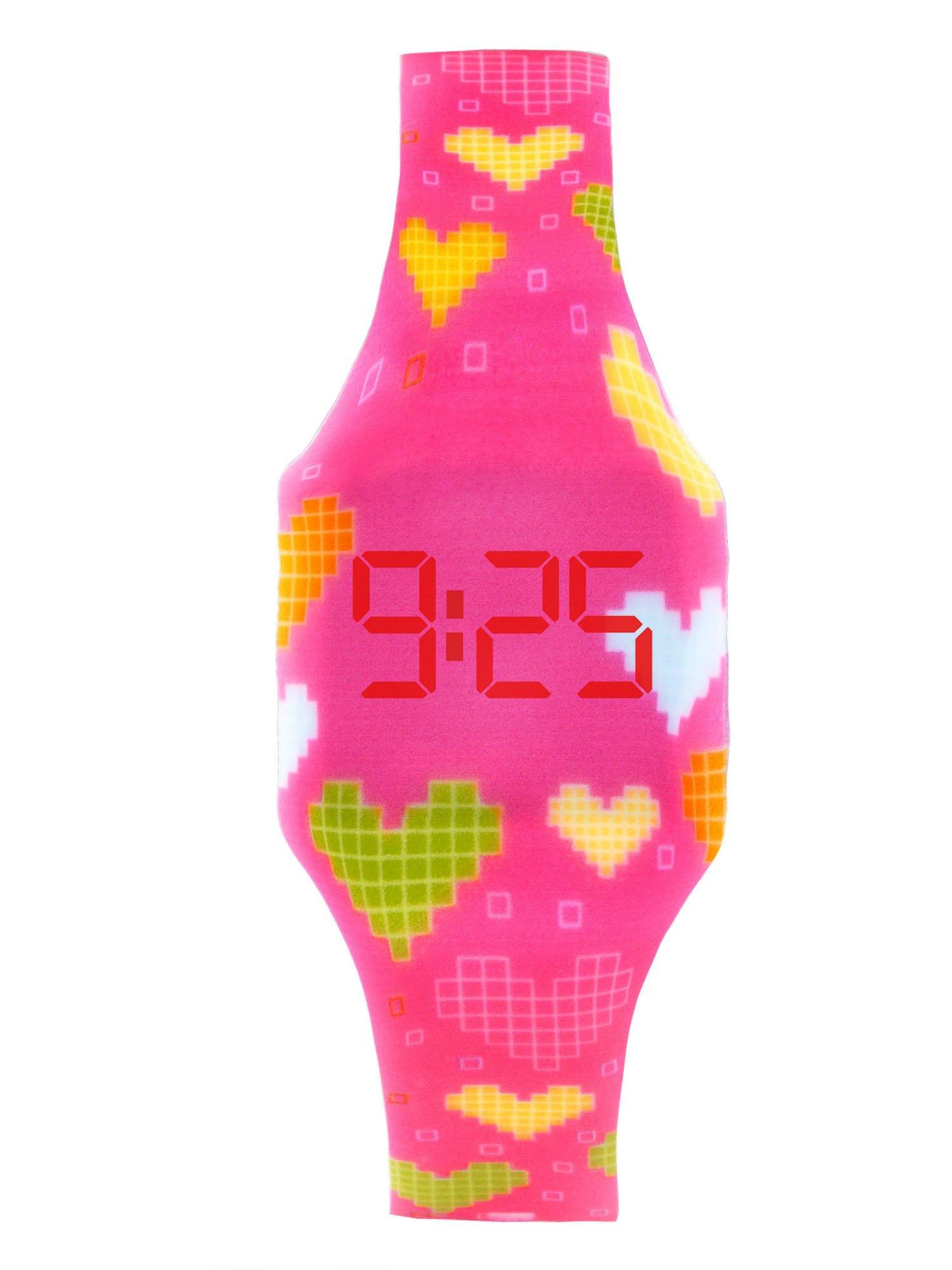 Kiddus Digital LED Kinderuhr Hearts