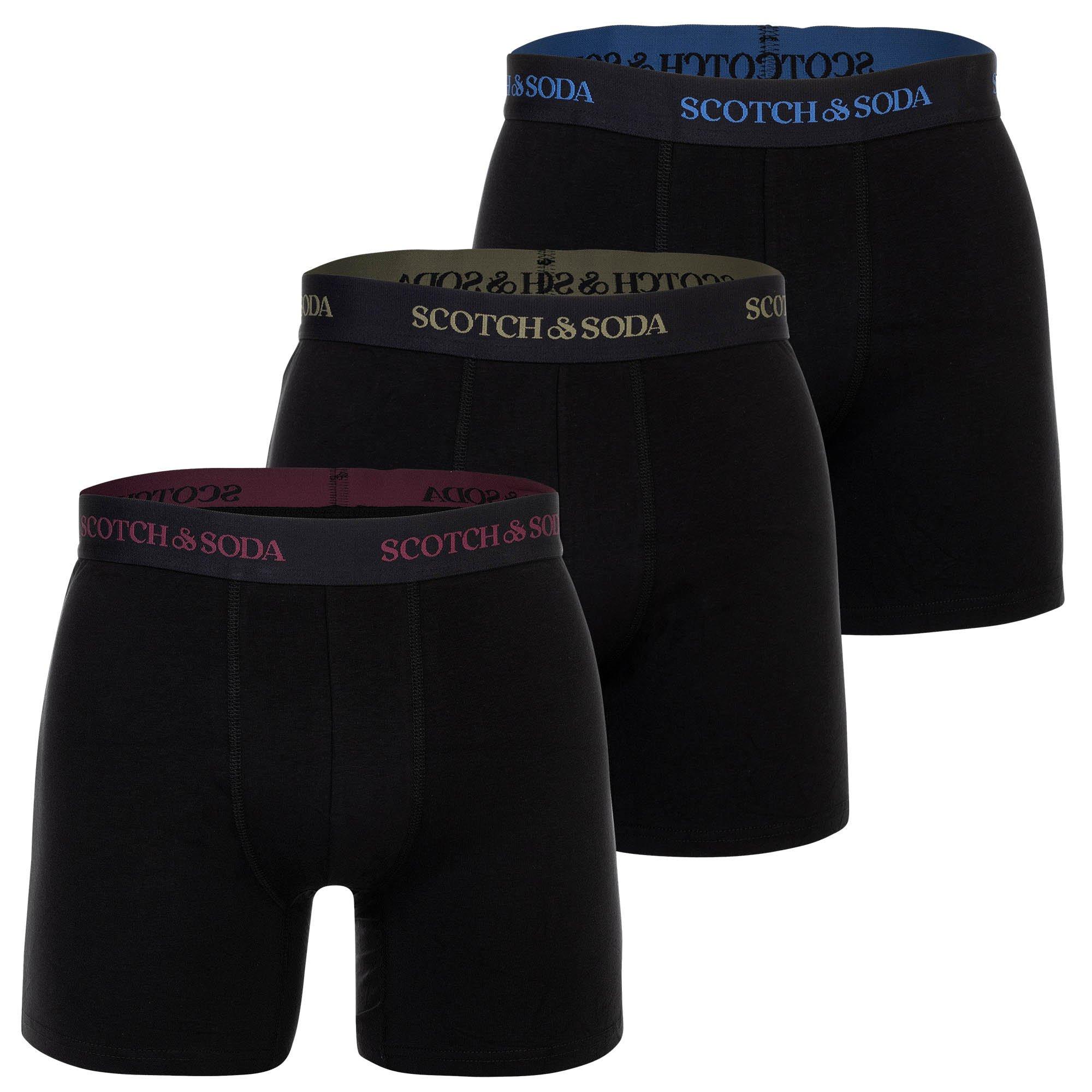 Scotch & Soda Boxershort -Solid Cotton Stretch