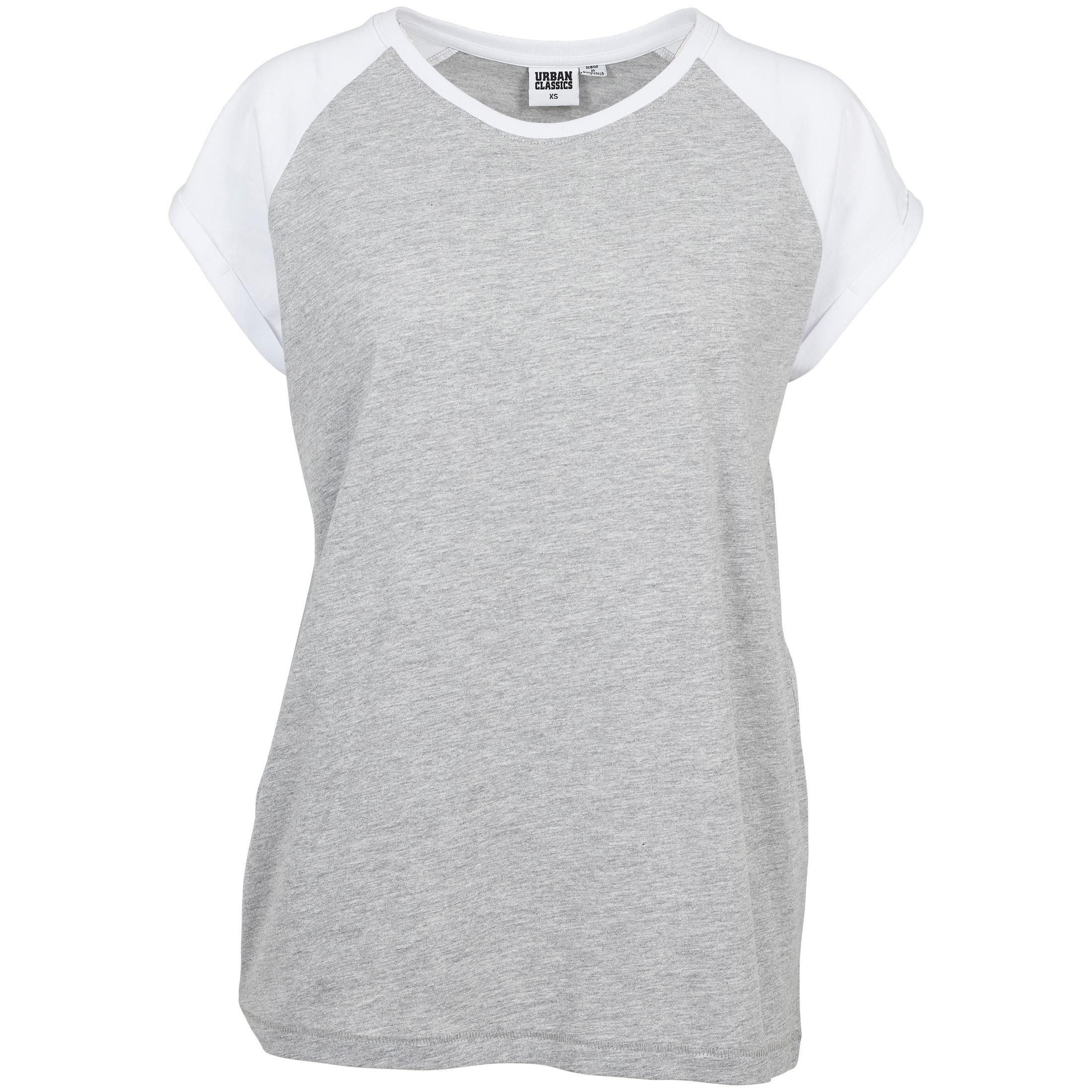 URBAN CLASSICS Contrast Raglan T-Shirt Übergrössen