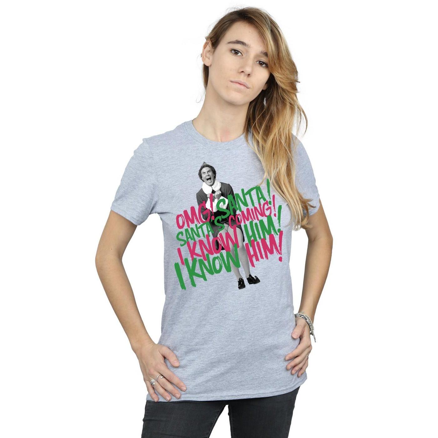 Elf Santa's Coming T-Shirt