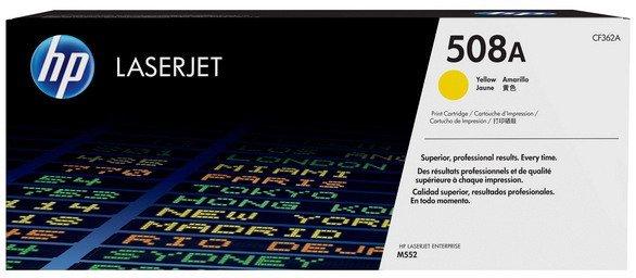 Hewlett-Packard HP Toner-Modul 508A yellow CF362A CLJ Enterprise M552 5000 S.