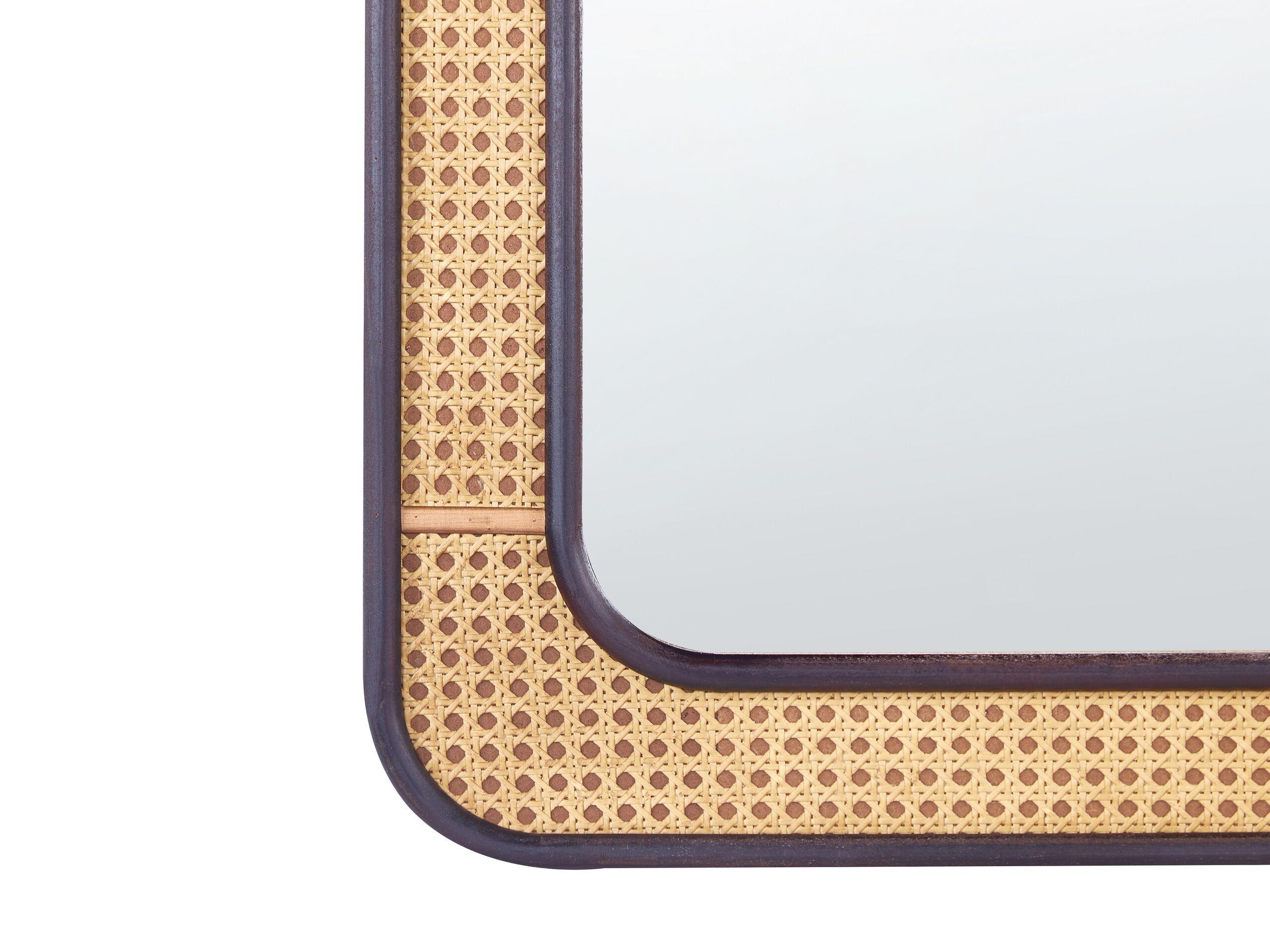 Beliani Wandspiegel aus MDF-Platte Boho BERNAS