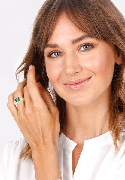 Elli Ring Siegelring Edelstein Trend Statement
