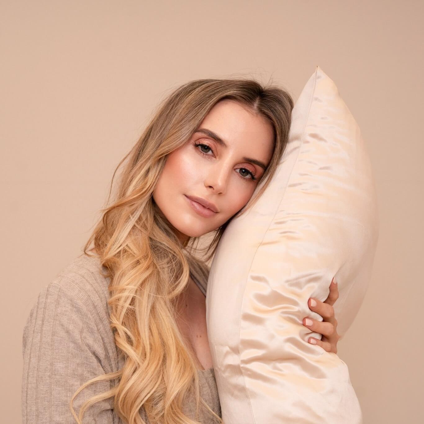 VBEAUTY VBEAUTY Seidenkissenbezug Silber