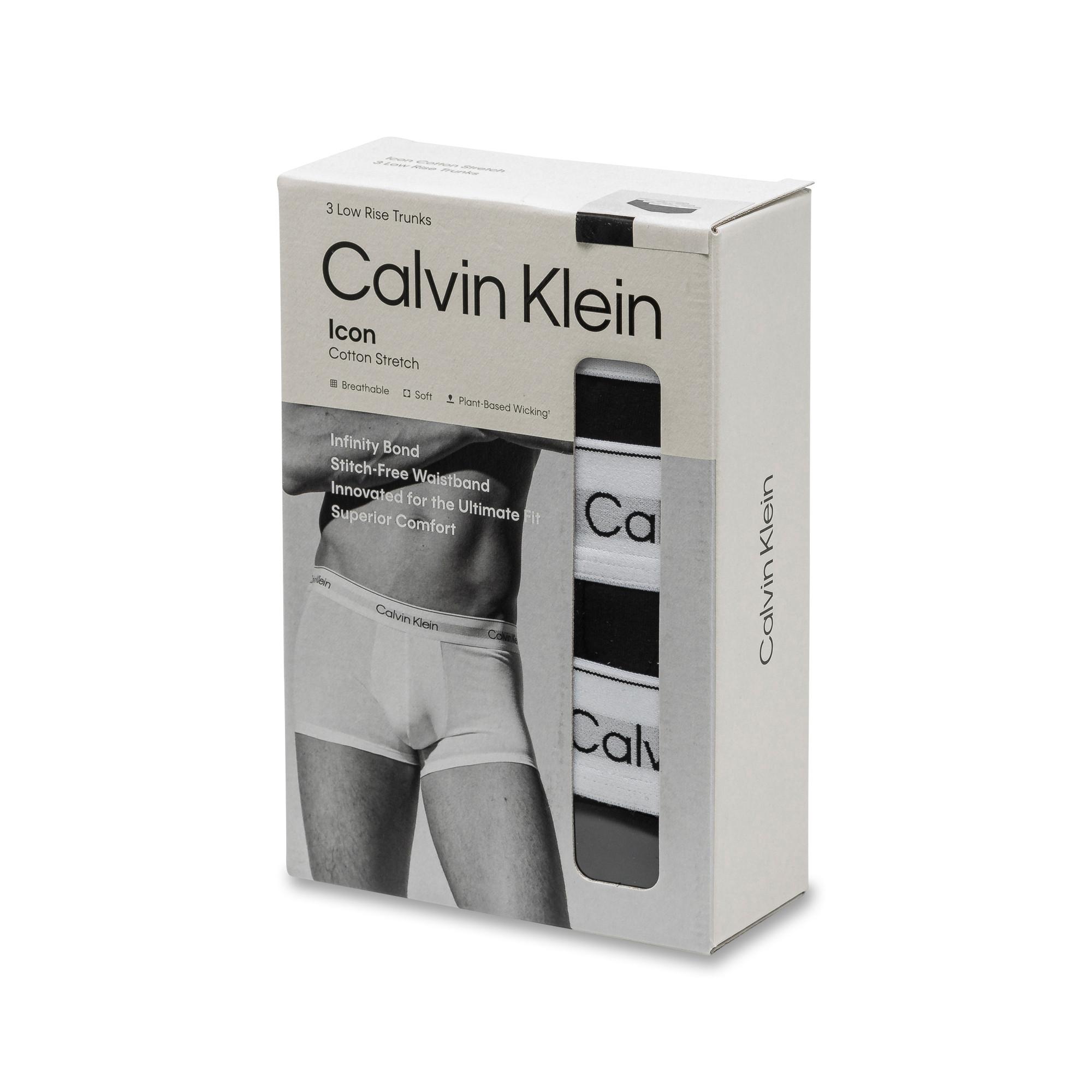 Calvin Klein ICON Cotton Stretch Triopack, Pantys
