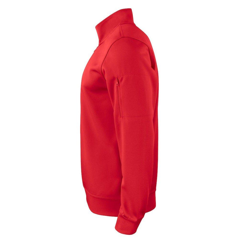 Clique Basic Active Sweatshirt mit kurzem Reißverschluss