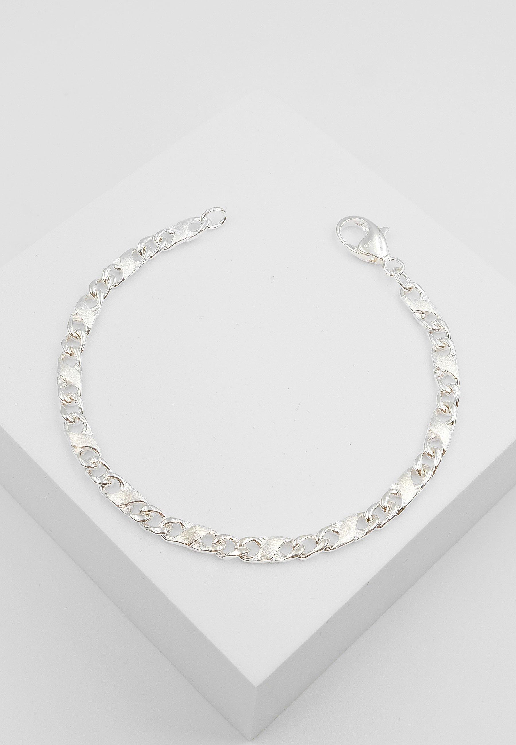 MUAU Schmuck Bracelet 8er-Kette Silber 925, 5.6mm, 21cm