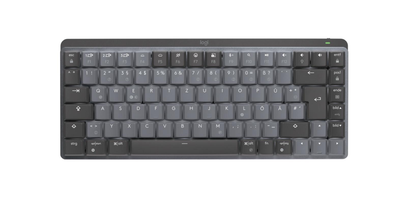 Logitech MX Mechanical Mini (DE, Kabellos)
