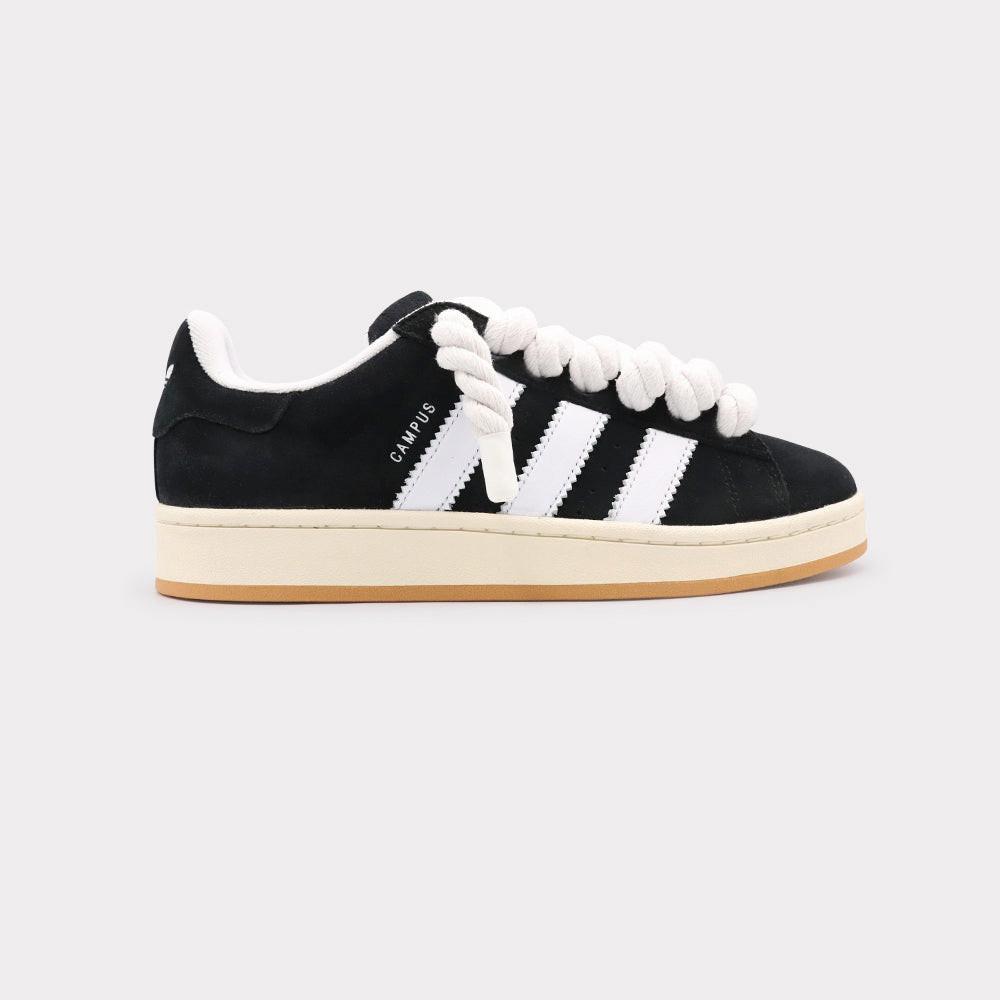 adidas Campus 00s Core Black - Rope Lace White