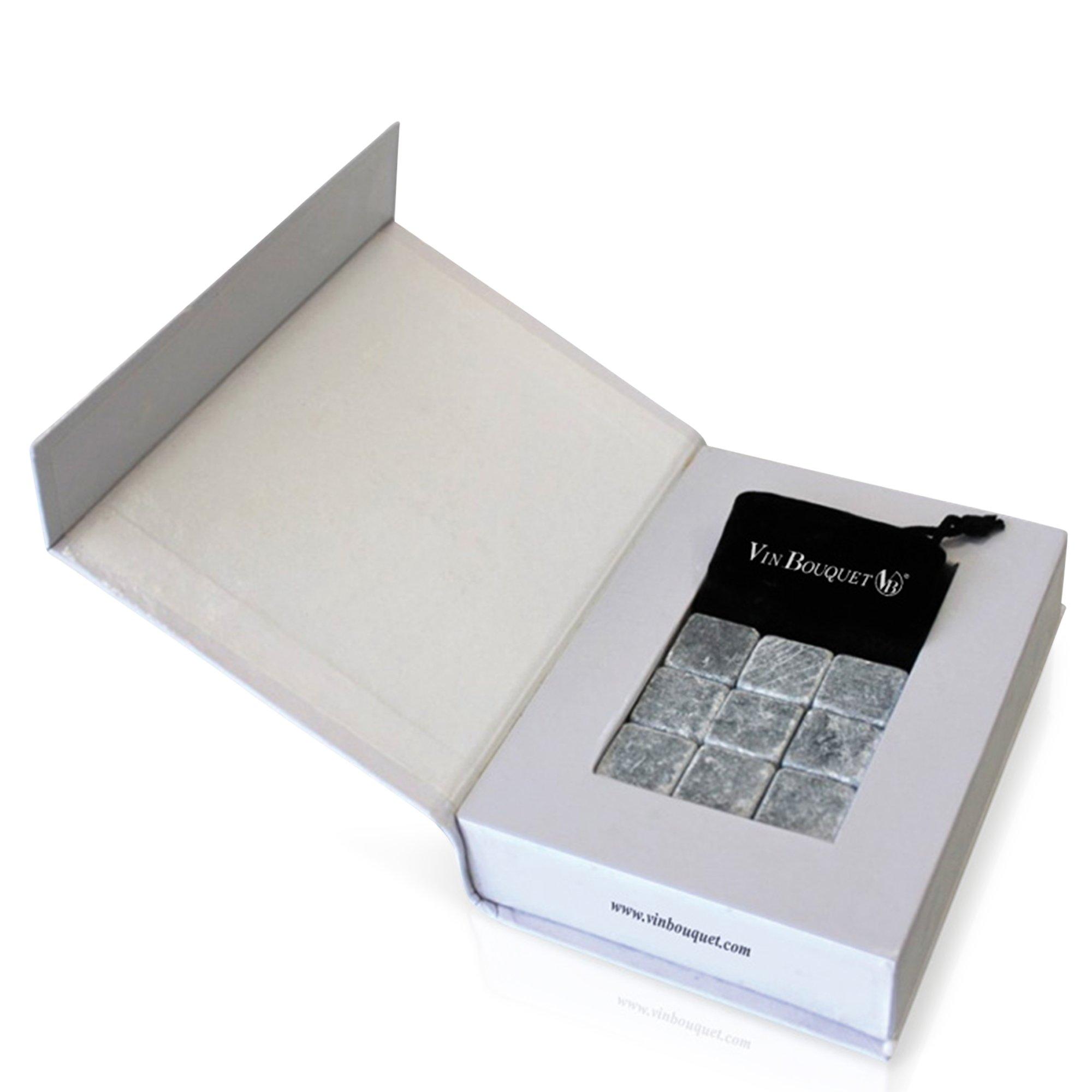 Vin Bouquet Whisky Steine, 9 Stück CHILL