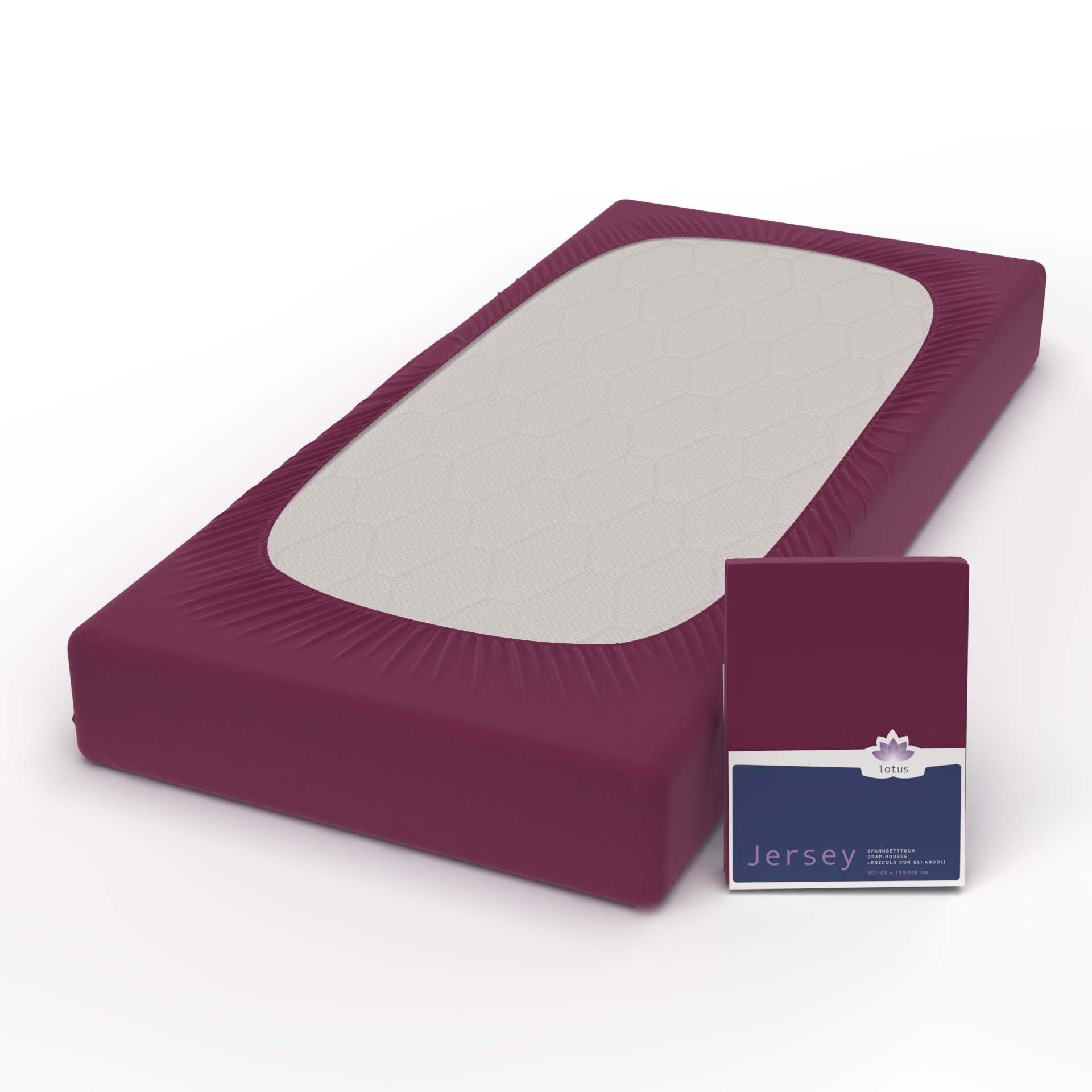 Lotus Bettwaren Lotus Jersey Fixleintuch Comfort