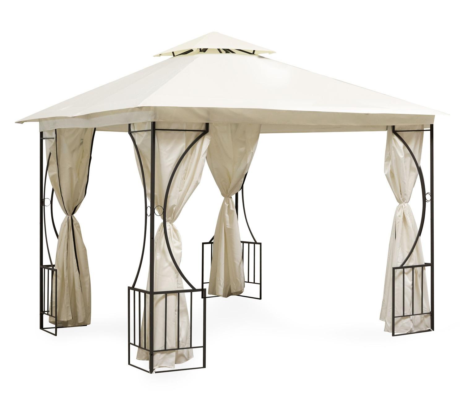 Northio Gartenpavillon Zelt Pavillon mit 4 Wänden MultiGarden