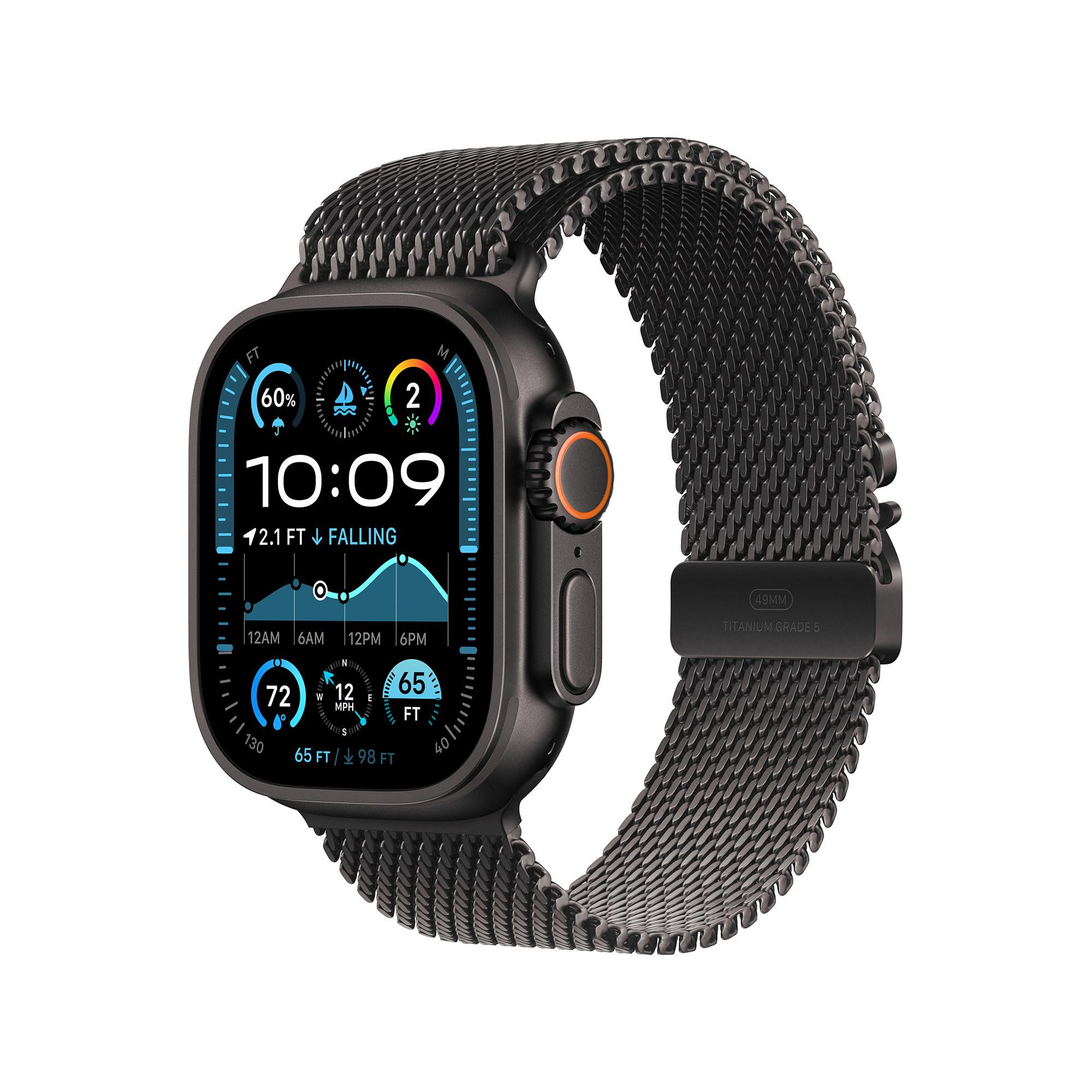 Apple AW Ultra 2 GPS + Cell 49mm with Milanese Loop - L Smartwatch