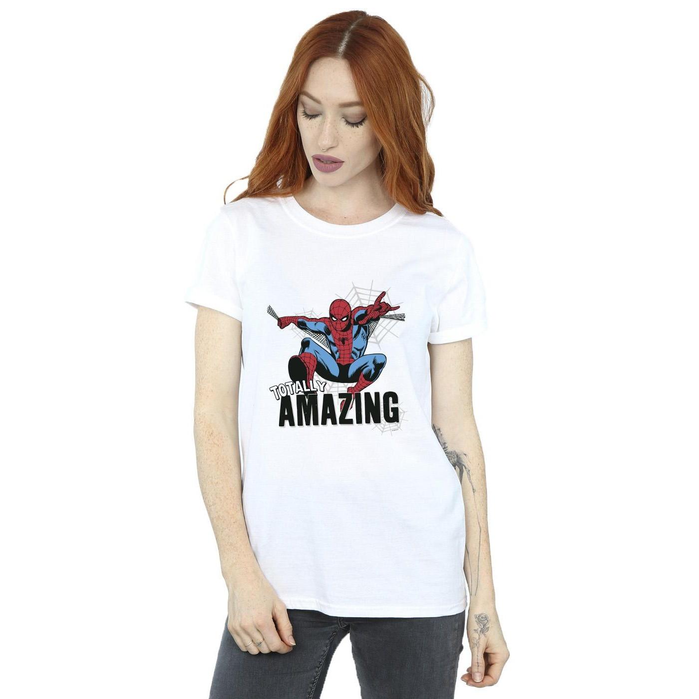 MARVEL Amazing Spider-Man Totally Amazing Grafik-Print T-Shirt