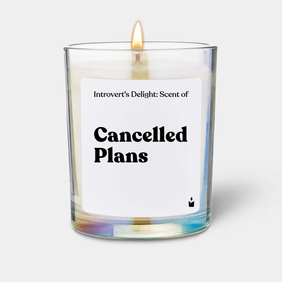 CandleHand Duftkerze Woody Introvert's Delight: Scent of Cancelled Plans