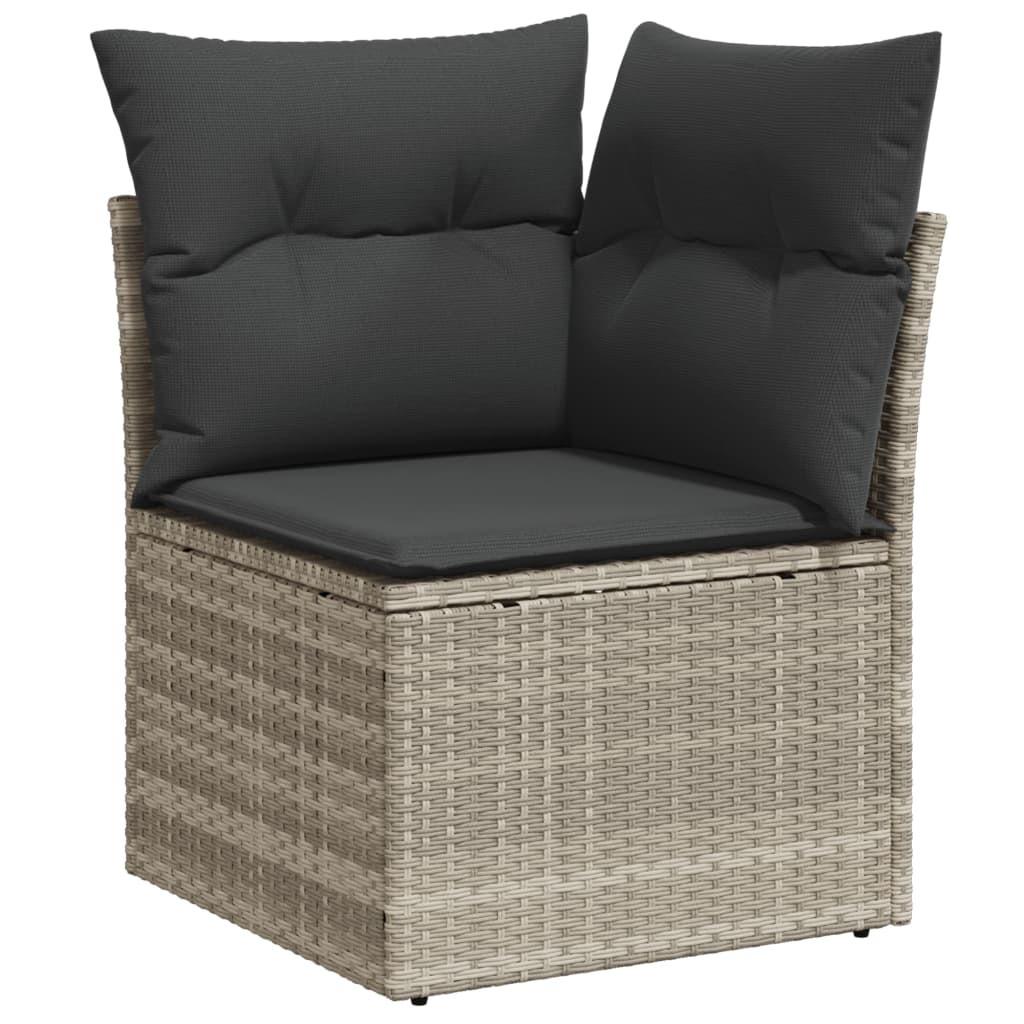 VidaXL Garten sofagarnitur poly-rattan