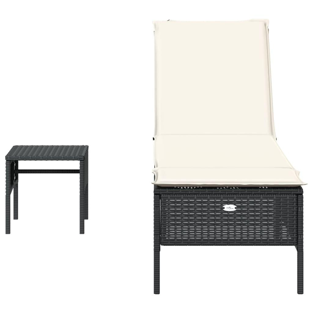 VidaXL Sonnenliege poly-rattan