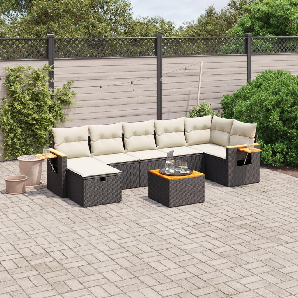 VidaXL Garten sofagarnitur poly-rattan