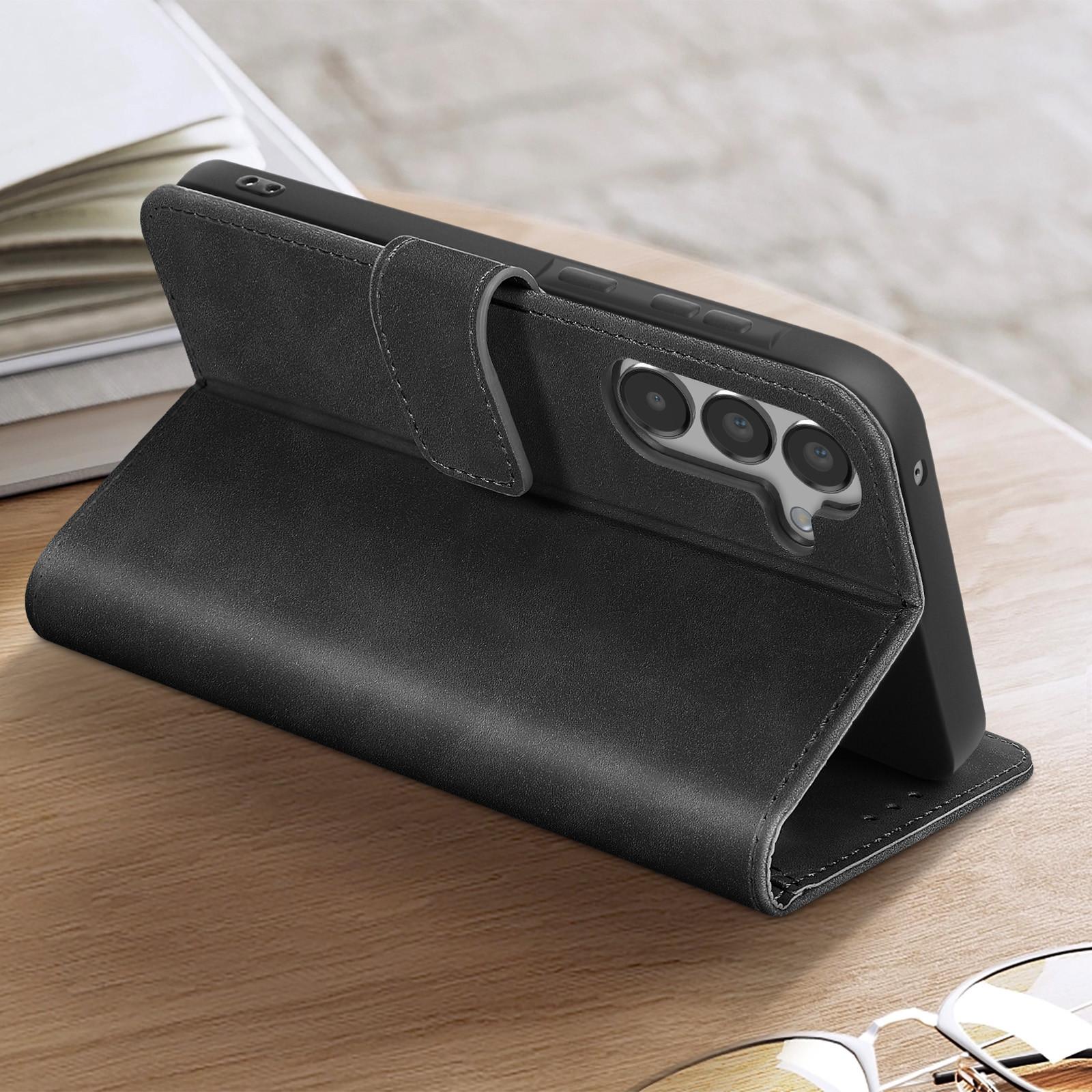 Avizar Soft-Touch Etui Samsung A35 5G Schwarz