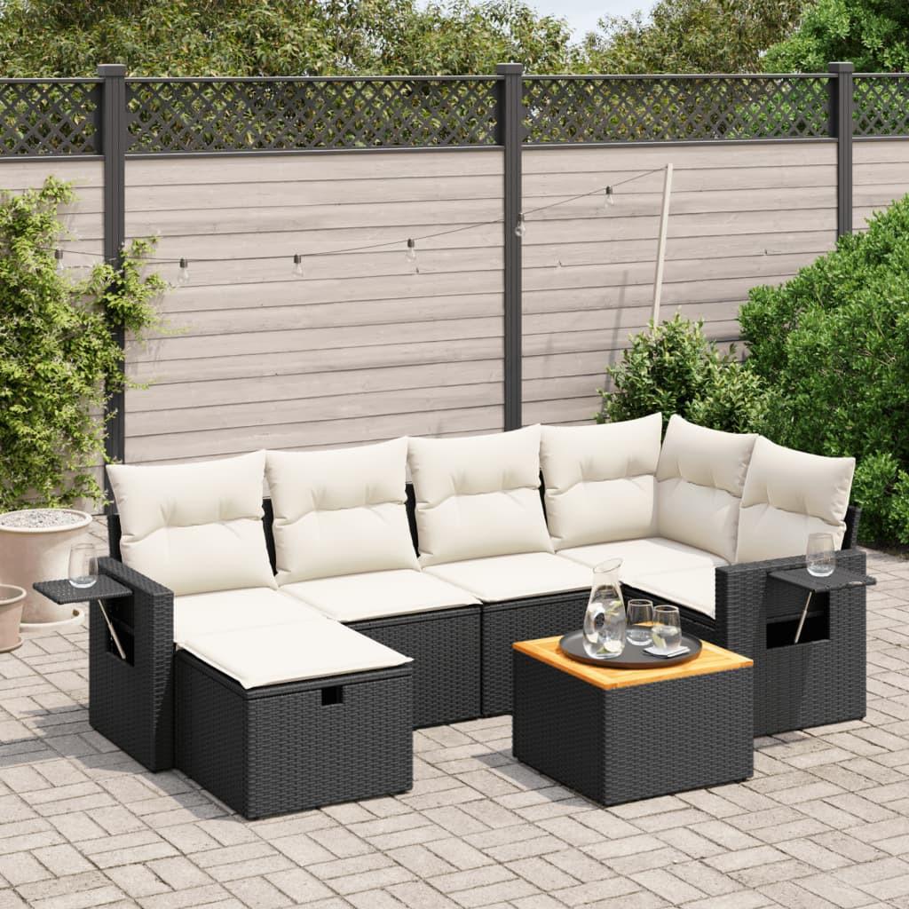 VidaXL Garten sofagarnitur poly-rattan