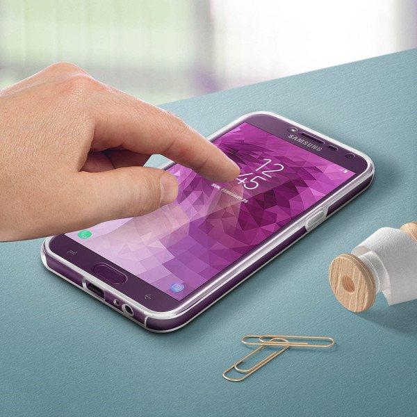 Avizar Samsung Galaxy J4 Full Clear Cover