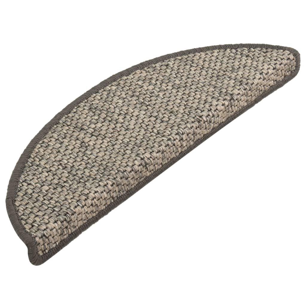 VidaXL Treppenmatten selbstklebend 15 stk. gewebe