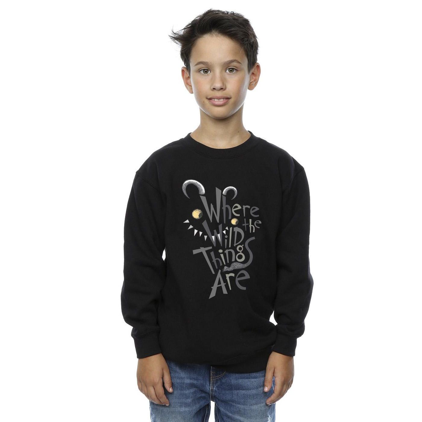 Where The Wild Things Are Monster Logo Sweatshirt