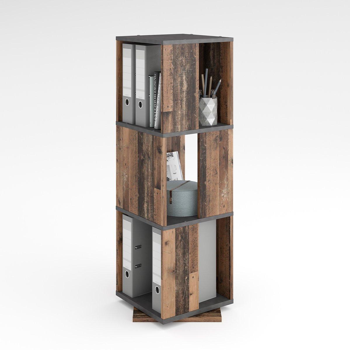 Calicosy Regal mit 3 Fächern H108 cm - Tower