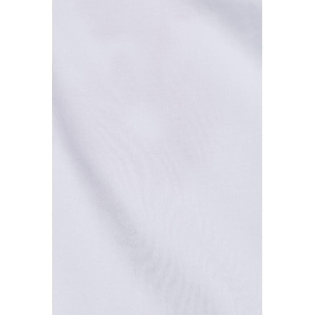 ESPRIT Rundhals T-Shirt mit Blumendruck