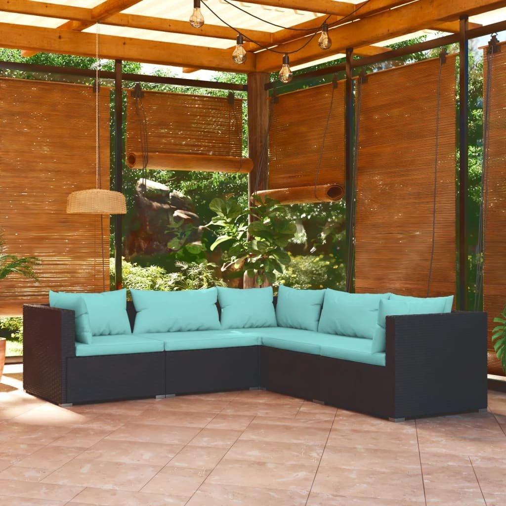 VidaXL Garten-lounge-set poly-rattan