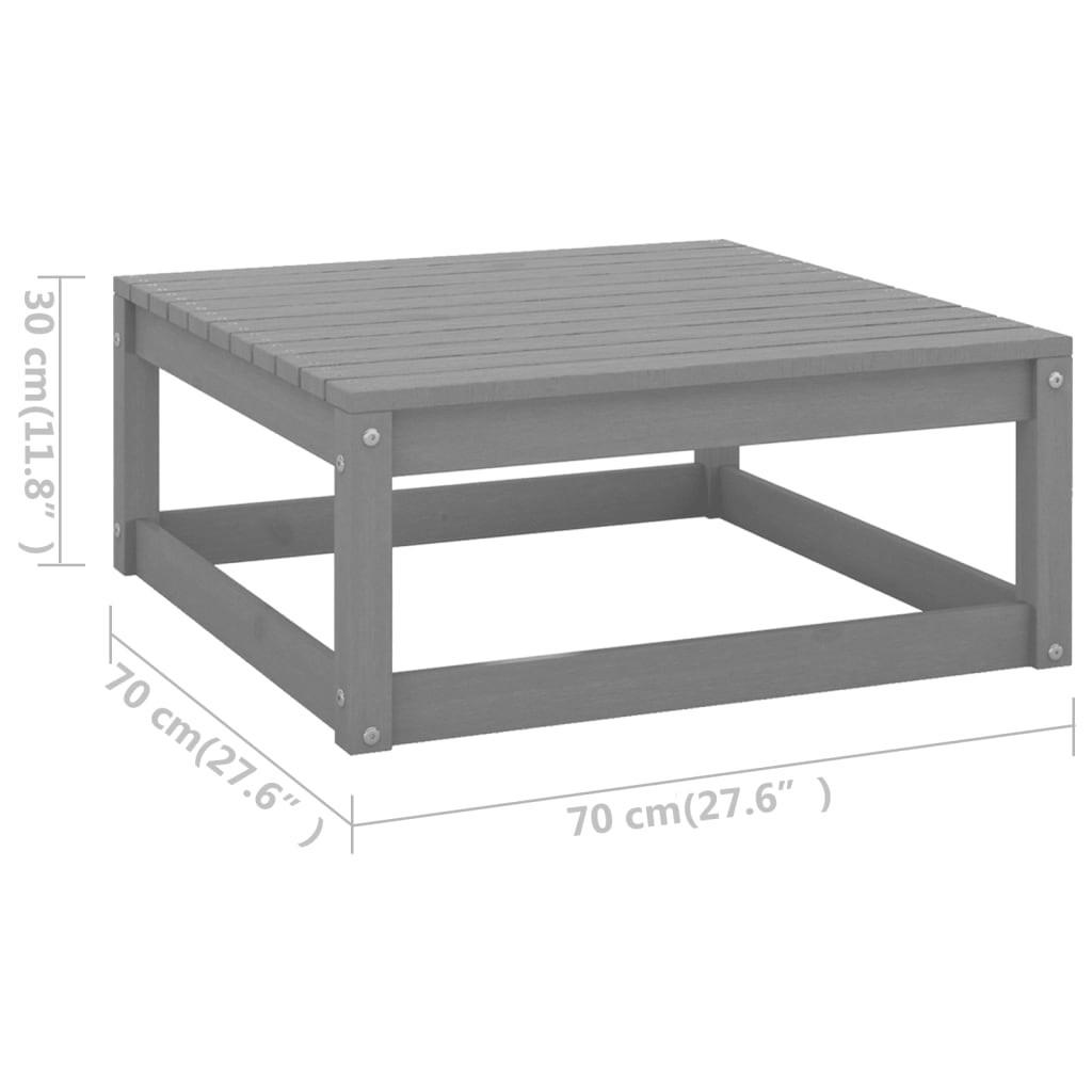 VidaXL Fußhocker kiefernholz