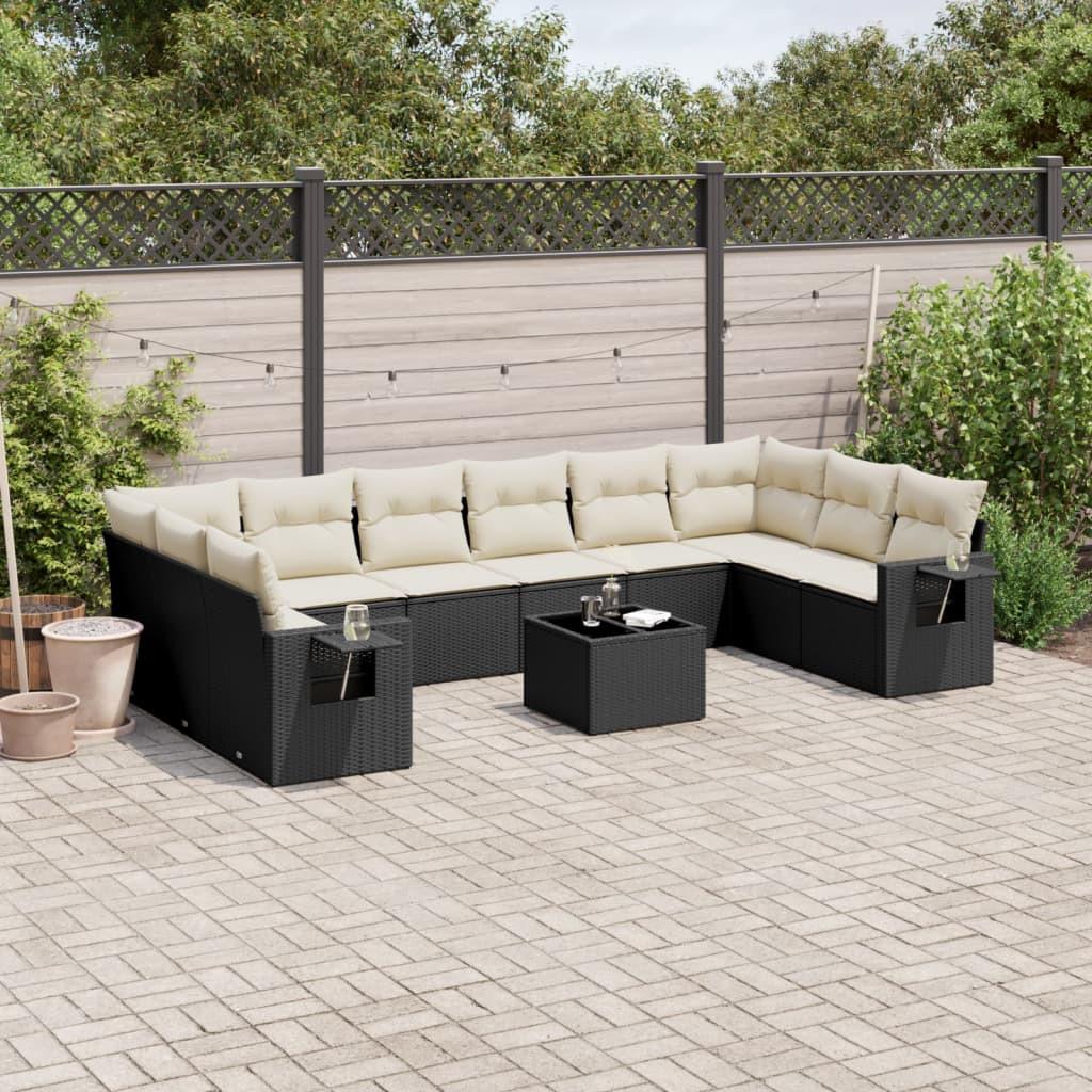 VidaXL Garten sofagarnitur poly-rattan