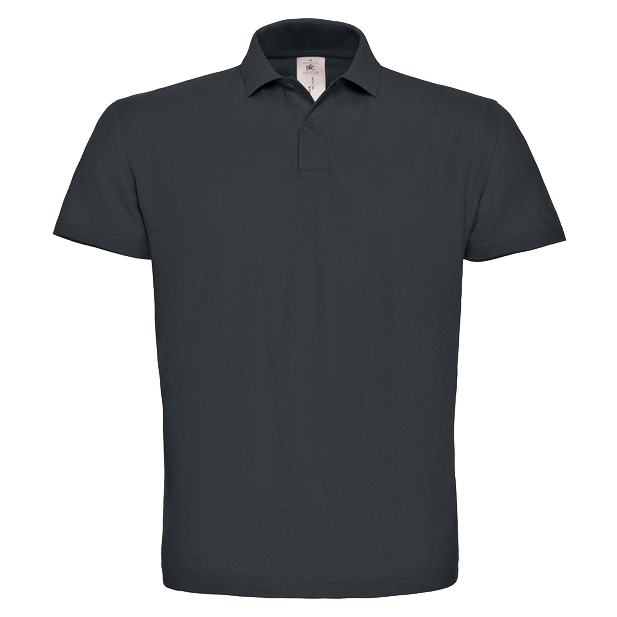 B and C ID.001 Kurzarm Polo-Shirt