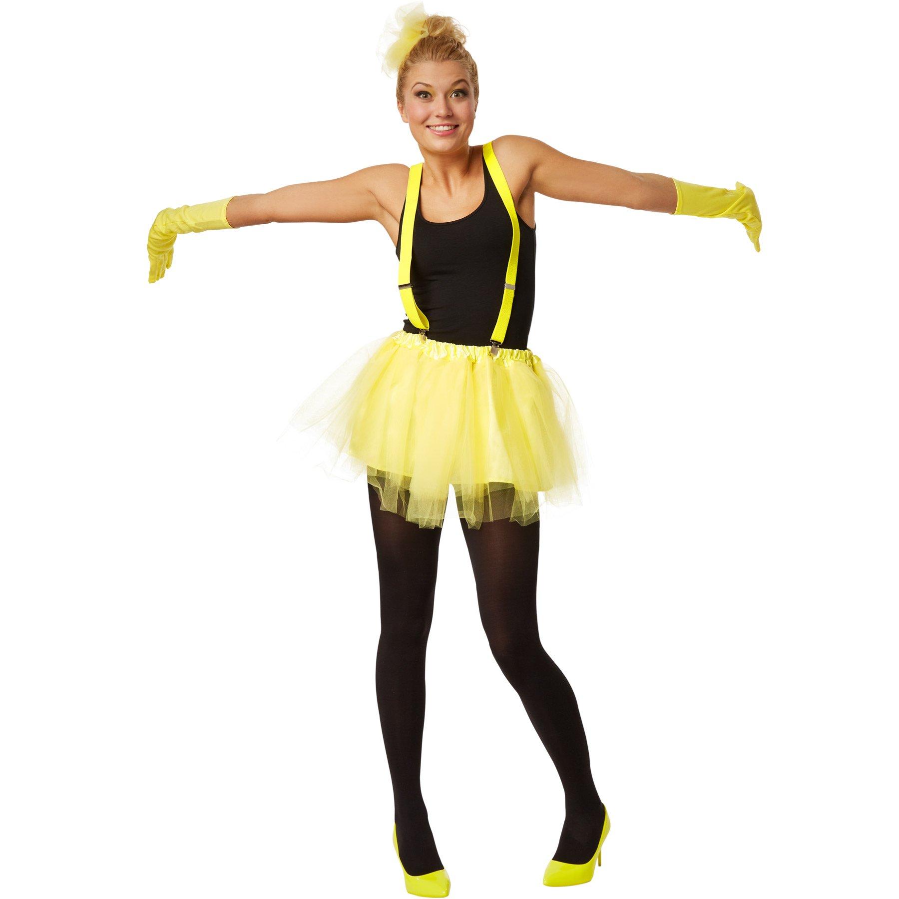 Tectake Tutu Tüllrock mit Hosenträger