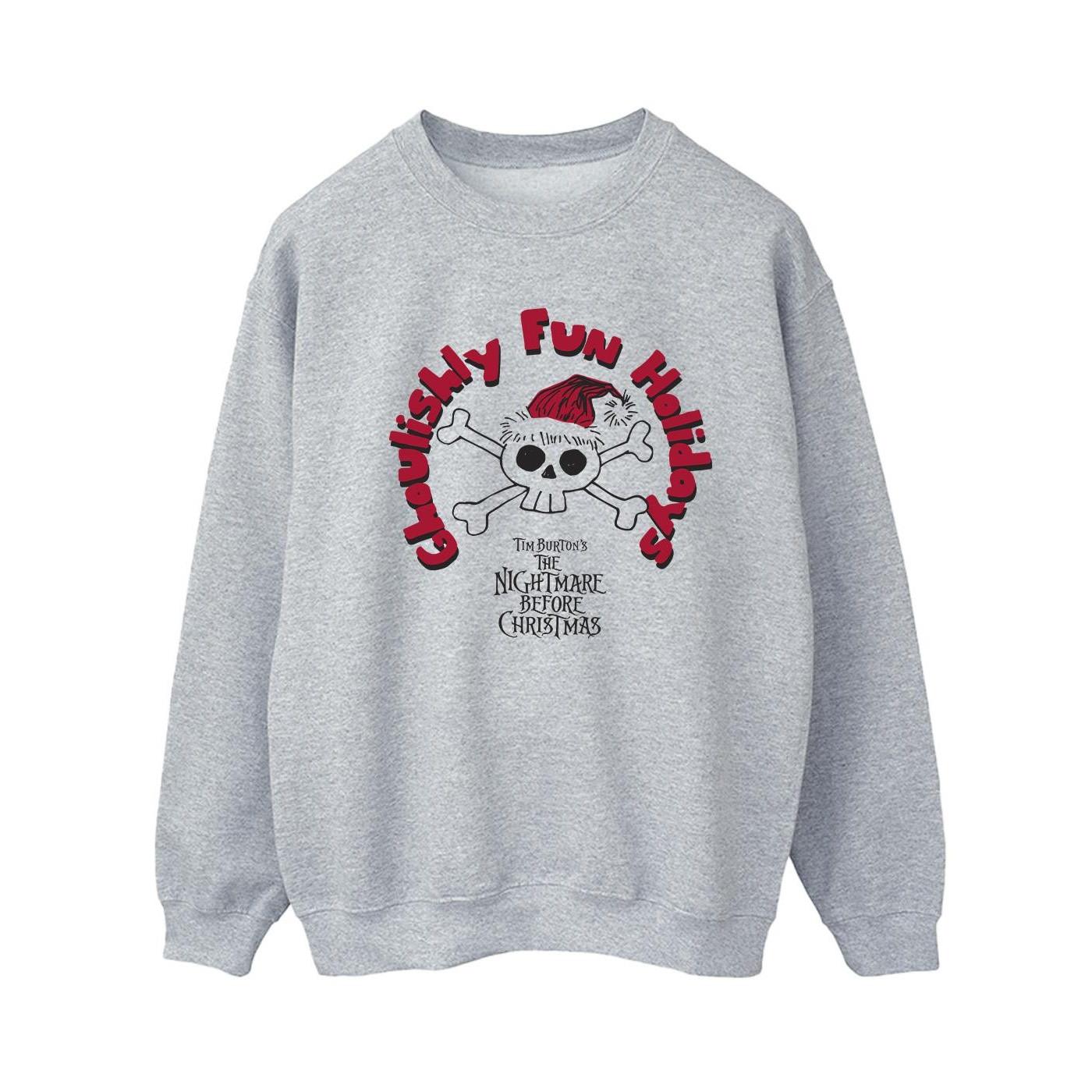 Disney The Nightmare Before Christmas Ghoulishly Fun Holidays Sweatshirt