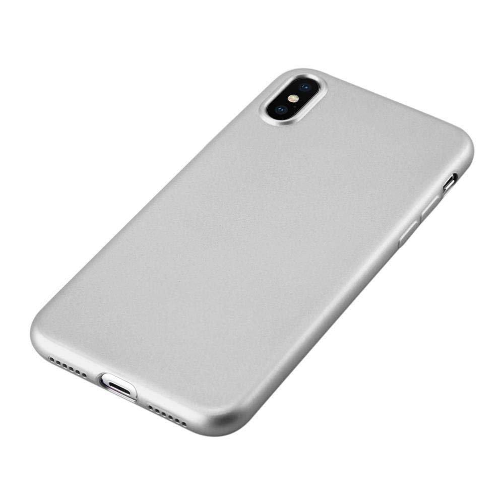 Cadorabo Hülle für Apple iPhone X / XS TPU Silikon Matt
