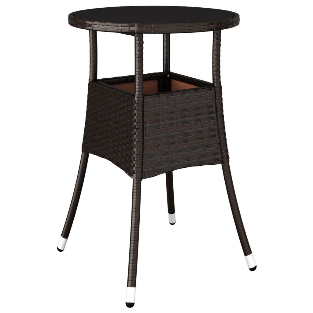 VidaXL Garten essgruppe poly-rattan