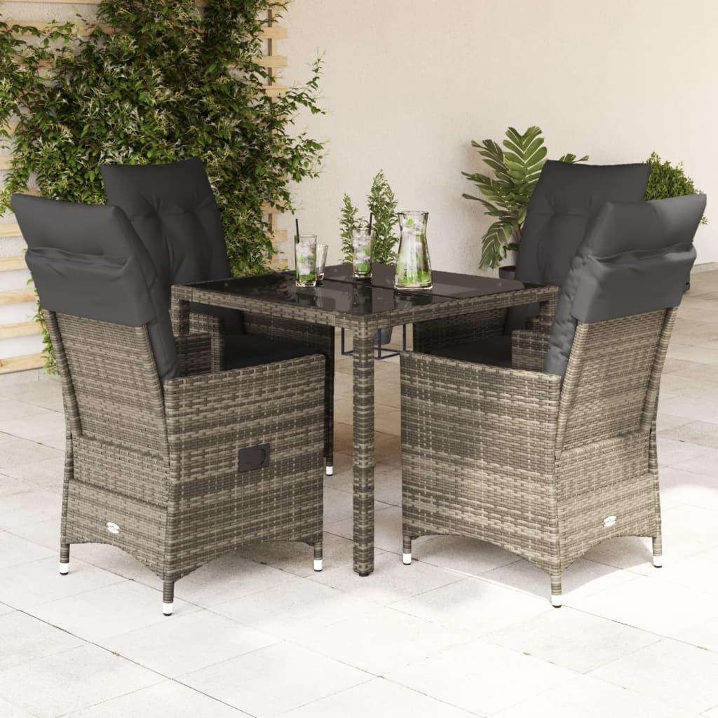 VidaXL Garten essgruppe poly-rattan