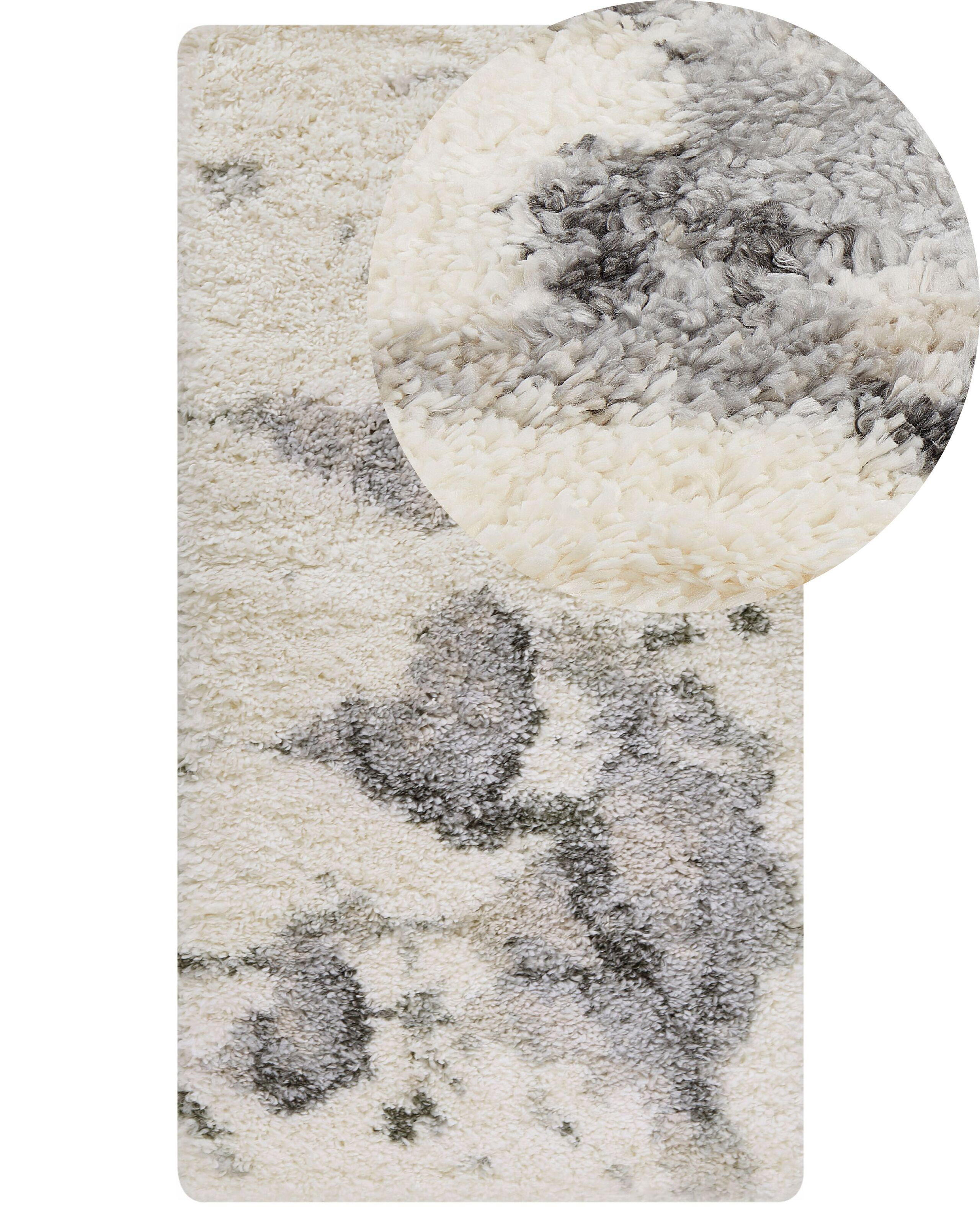 Beliani Zottelteppich aus Polypropylen Boho SEVAN