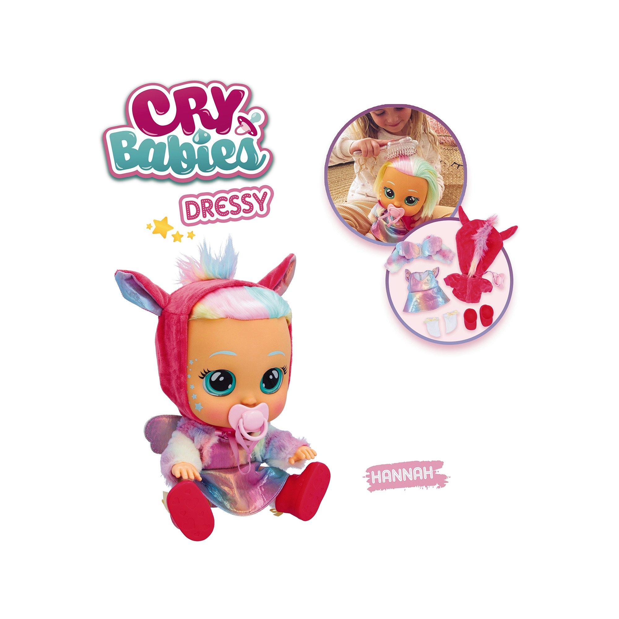 IMC Toys Cry Babies Dressy Fantasy Hannah