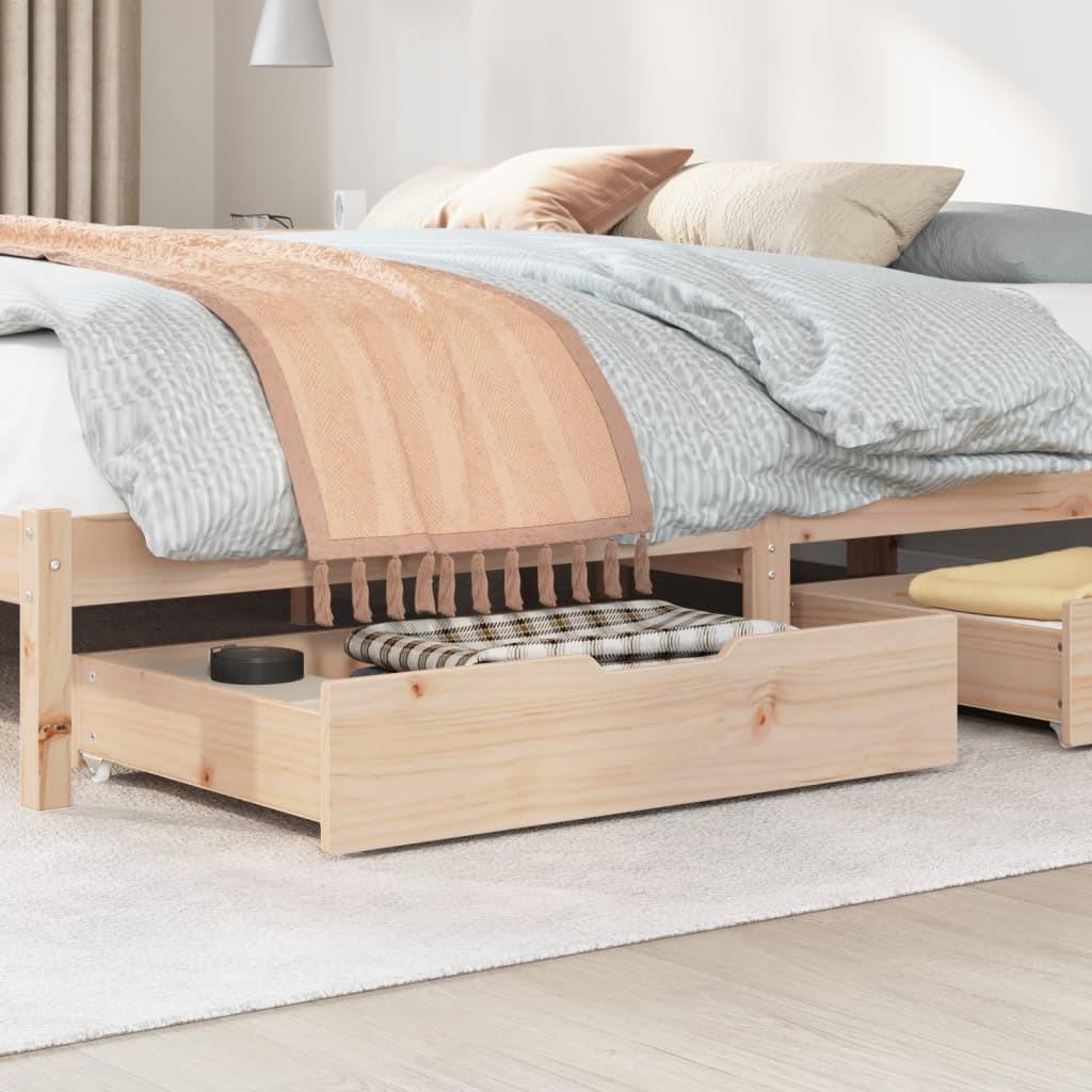 VidaXL Bettschublade kiefernholz
