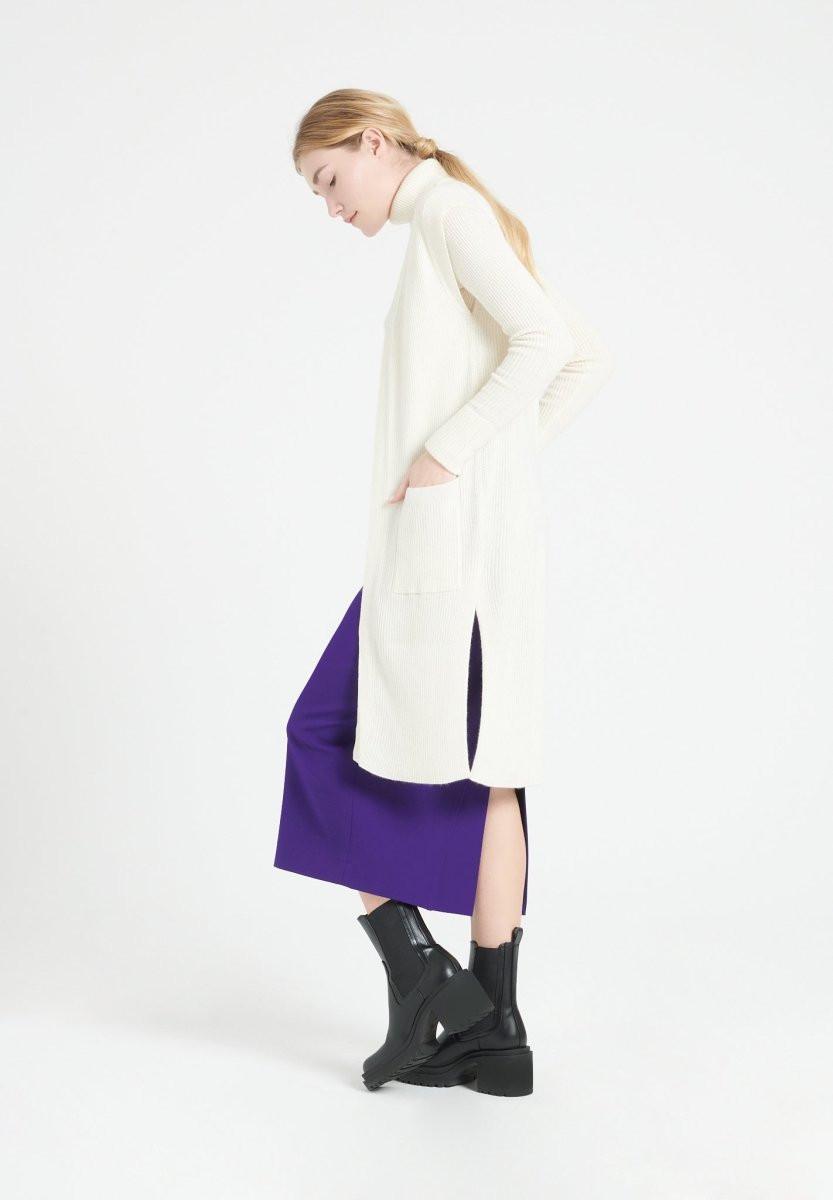 Studio Cashmere8 MIA 6 Long ärmellose Strickjacke - 100% Kaschmir