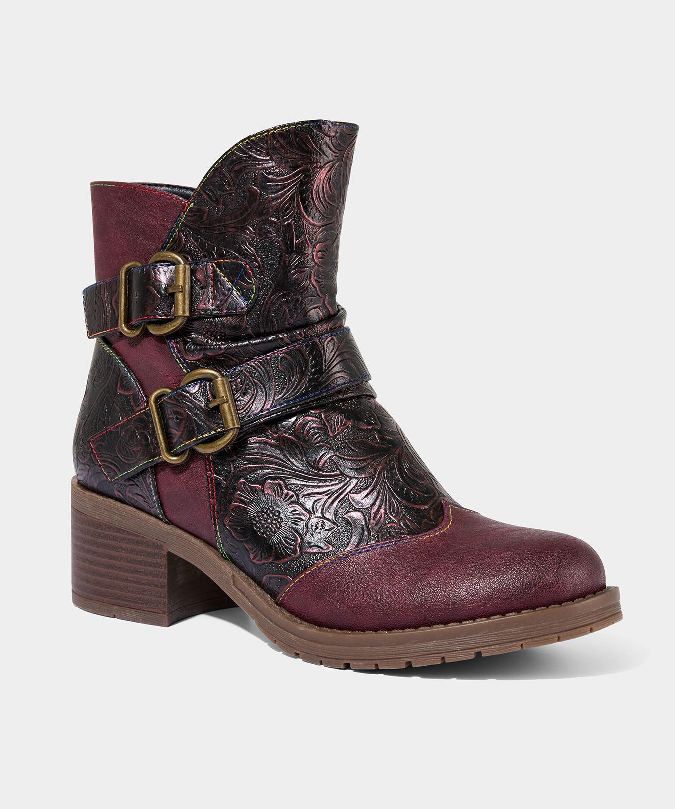 Joe Browns Stiefeletten mit metallischem Wirbelmuster