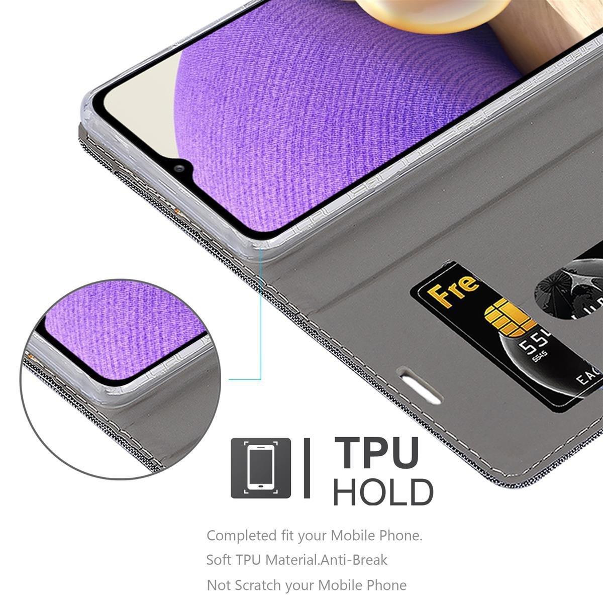 Cadorabo Hülle für Samsung Galaxy A32 5G Magnetverschluss, Kartenfach