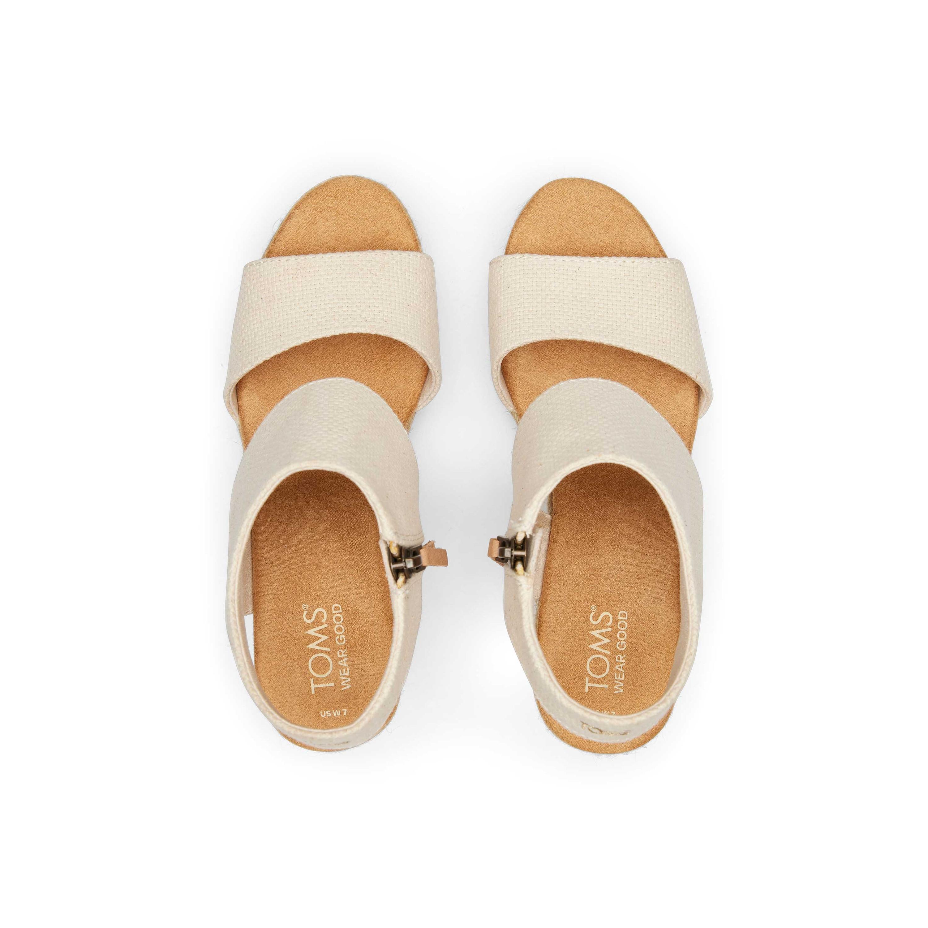 TOMS sandalen flach-form frau majorca